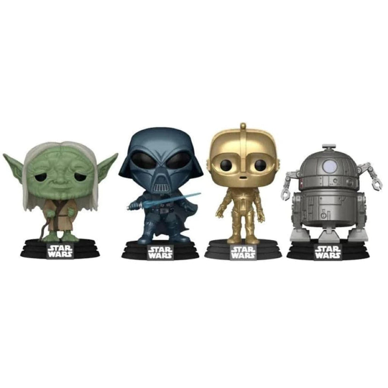 FUNKO POP STAR WARS: CONCEPT SERIES- 4PK 889698588683