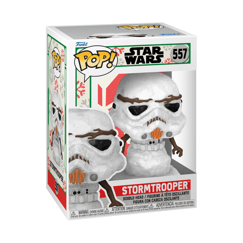 FUNKO POP STAR WARS: HOLIDAY- STORMTROOPER(SNWMN) 889698643382