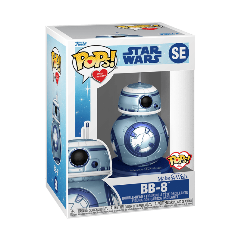 FUNKO POP STAR WARS: M.A.WISH- BB-8 (METALLIC) 889698636728