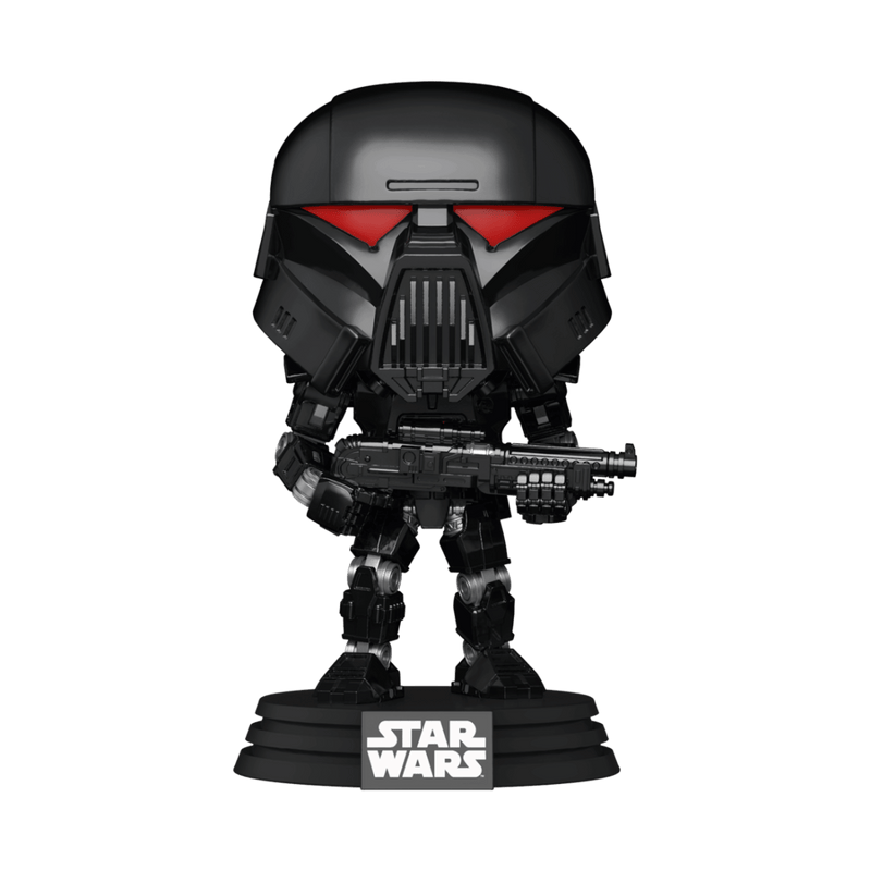FUNKO POP STAR WARS: MANDALORIAN - DARK TROOPER (BATTLE) 889698582896