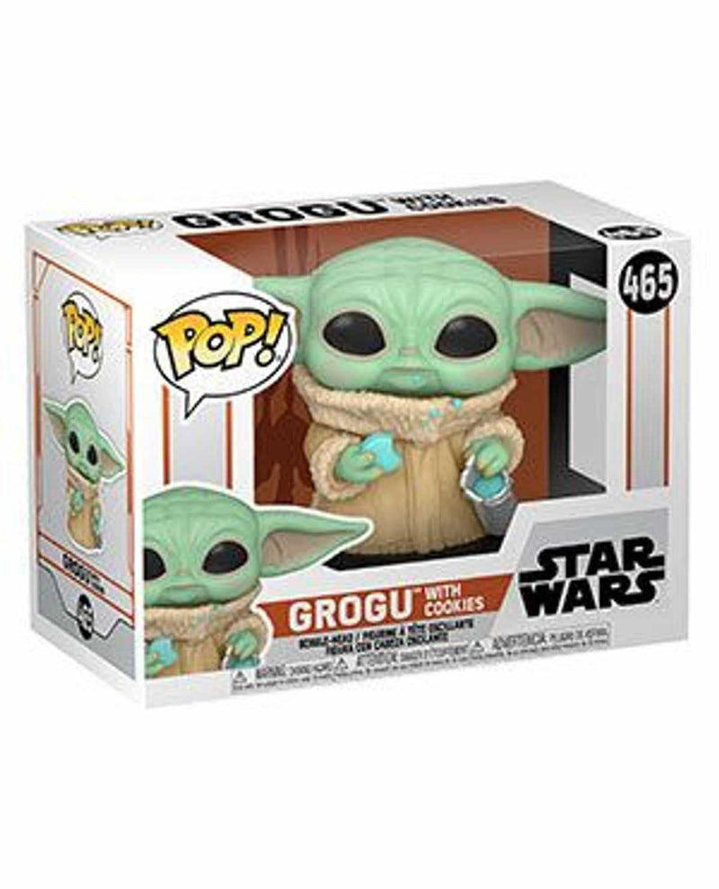 FUNKO POP STAR WARS: MANDALORIAN - GROGU W/ COOKIE 889698545310