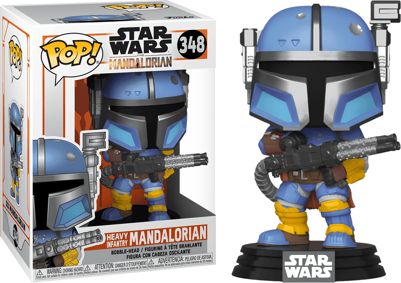 FUNKO POP STAR WARS: MANDALORIAN - HEAVY INFANTRY MANDALORIAN (MT) 889698455404