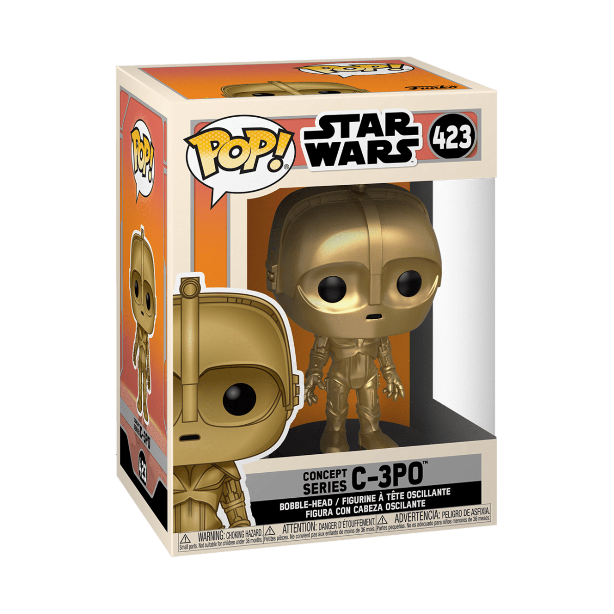 FUNKO POP STAR WARS: SW CONCEPT - C-3PO 889698501101