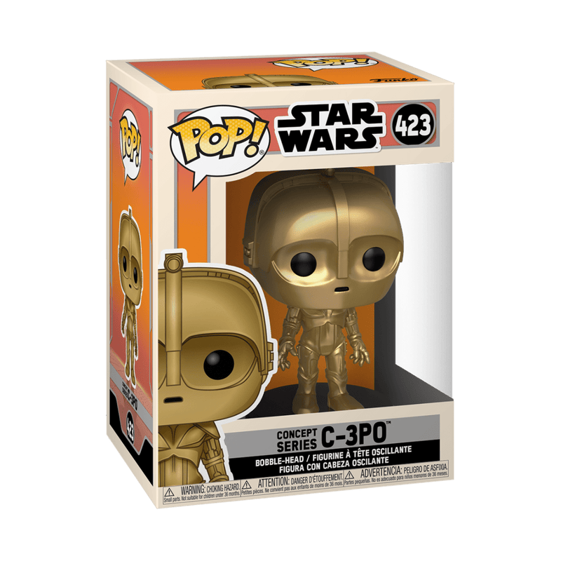 FUNKO POP STAR WARS: SW CONCEPT - C-3PO 889698501101