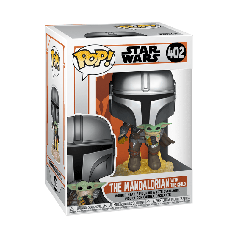 FUNKO POP STAR WARS: THE MANDALORIAN - MANDO FLYING W/JET PACK 889698509596