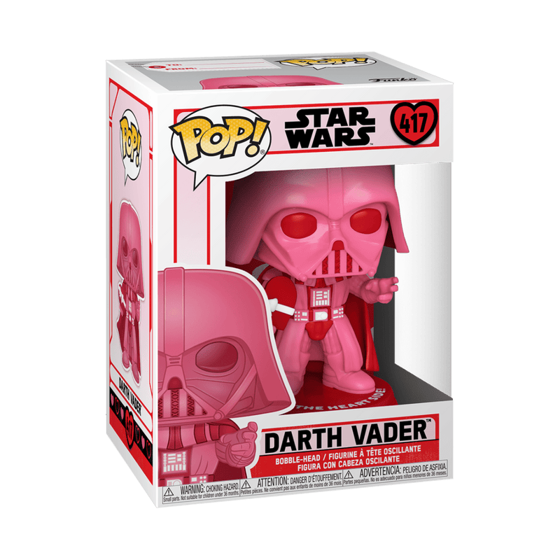 FUNKO POP STAR WARS: VALENTINES - VADER W/HEART 889698528726