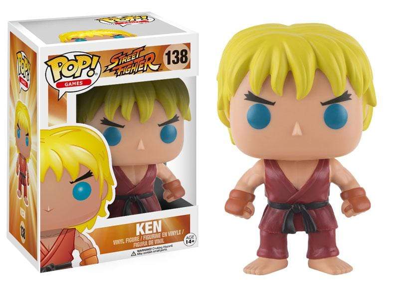 FUNKO POP! STREET FIGHTER - KEN 889698116558