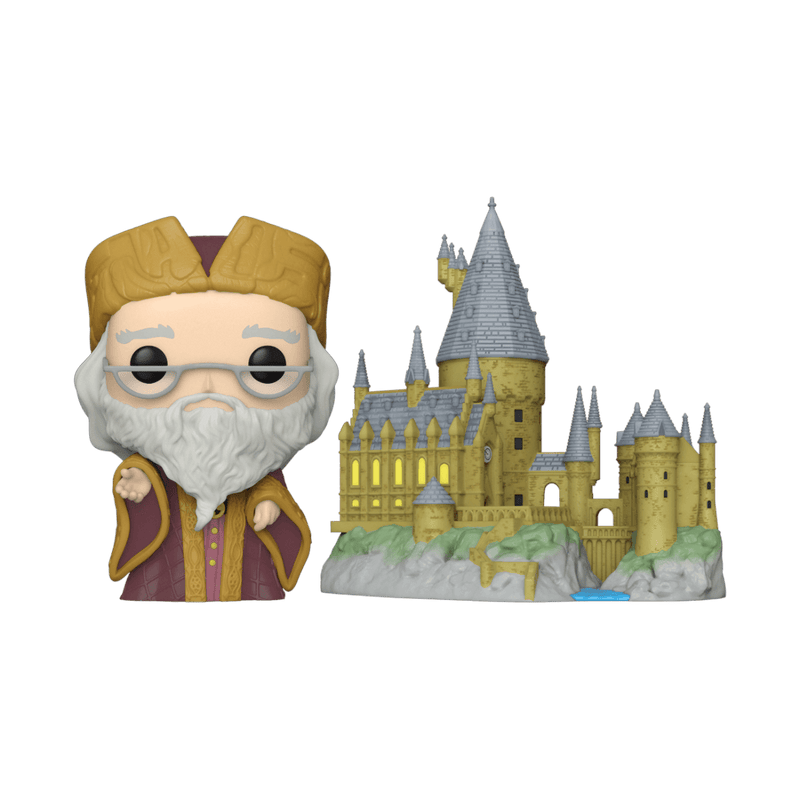 FUNKO POP TOWN: HP ANNIVERSARY- DUMBLEDORE W/HOGWARTS 889698573696