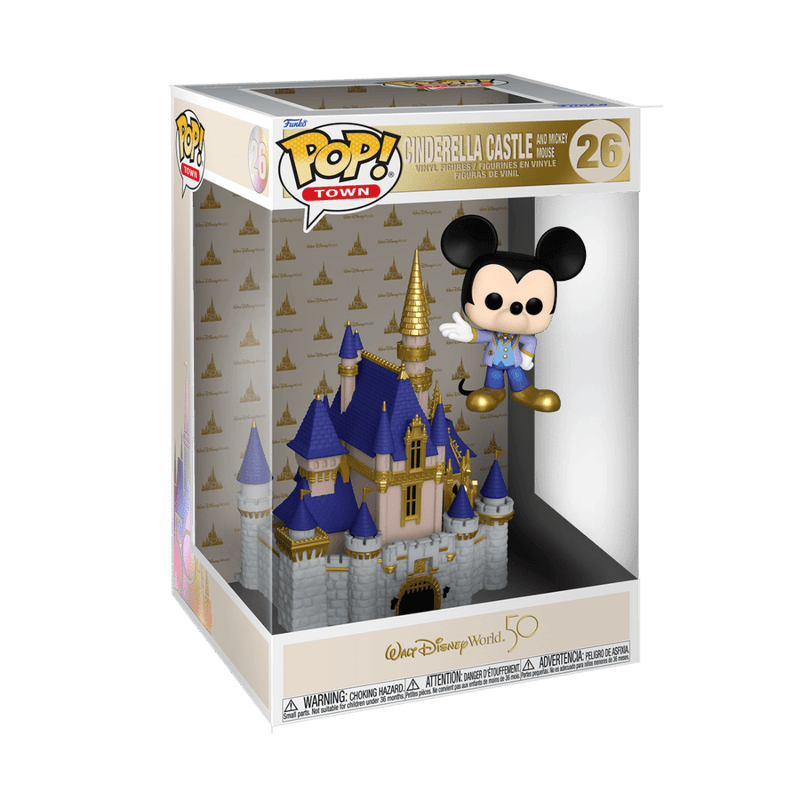 FUNKO POP TOWN: WDW50 - CASTLE & MICKEY 889698589659