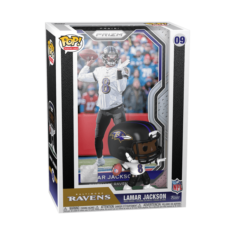 FUNKO POP TRADING CARDS: LAMAR JACKSON 889698608268