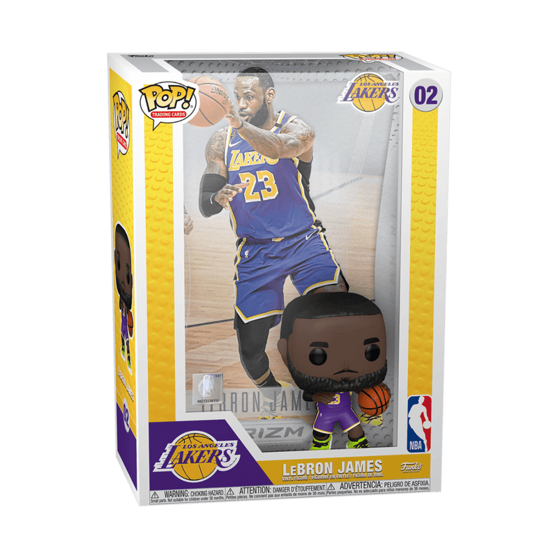 FUNKO POP TRADING CARDS: LEBRON JAMES 889698605250