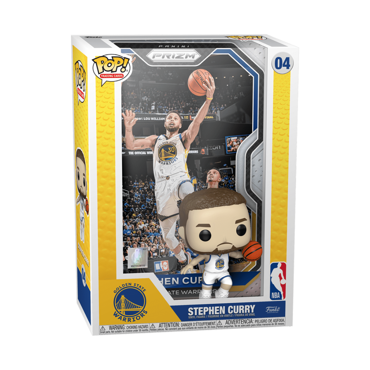 FUNKO POP TRADING CARDS: STEPHEN CURRY 889698605274