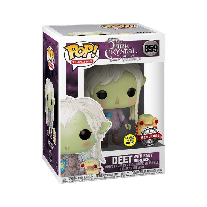FUNKO POP TV: DARK CRYSTAL - DEET W/WINGS & GLOWING BUDDY 889698415071