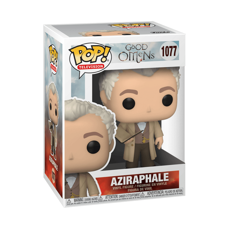 FUNKO POP TV: GOOD OMENS -AZIRAPHALE W/BOOK W/CHASE 889698492799