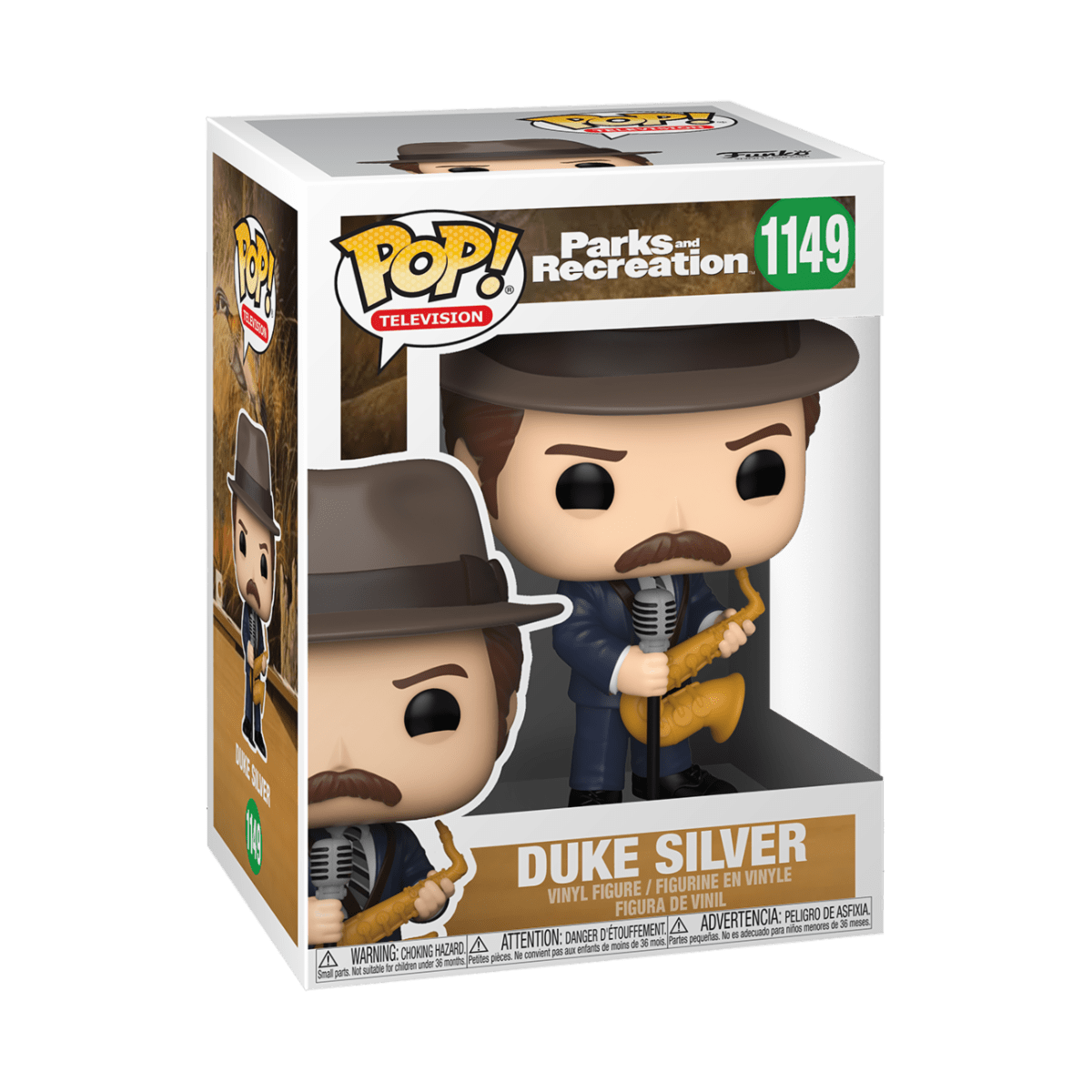 FUNKO POP TV: PARKS & REC - DUKE SILVER 889698561679