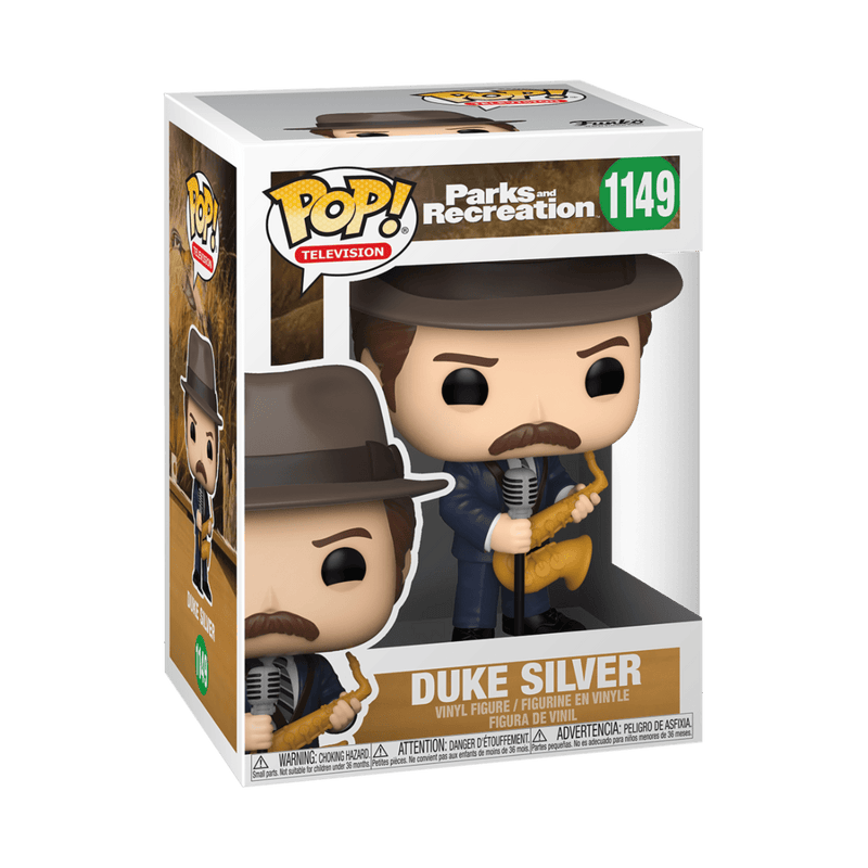 FUNKO POP TV: PARKS & REC - DUKE SILVER 889698561679