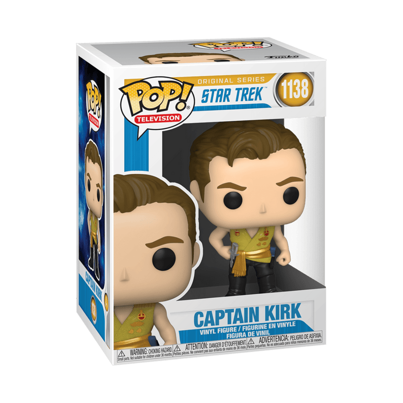 FUNKO POP TV: STAR TREK - KIRK (MIRROR MIRROR OUTFIT) 889698558068