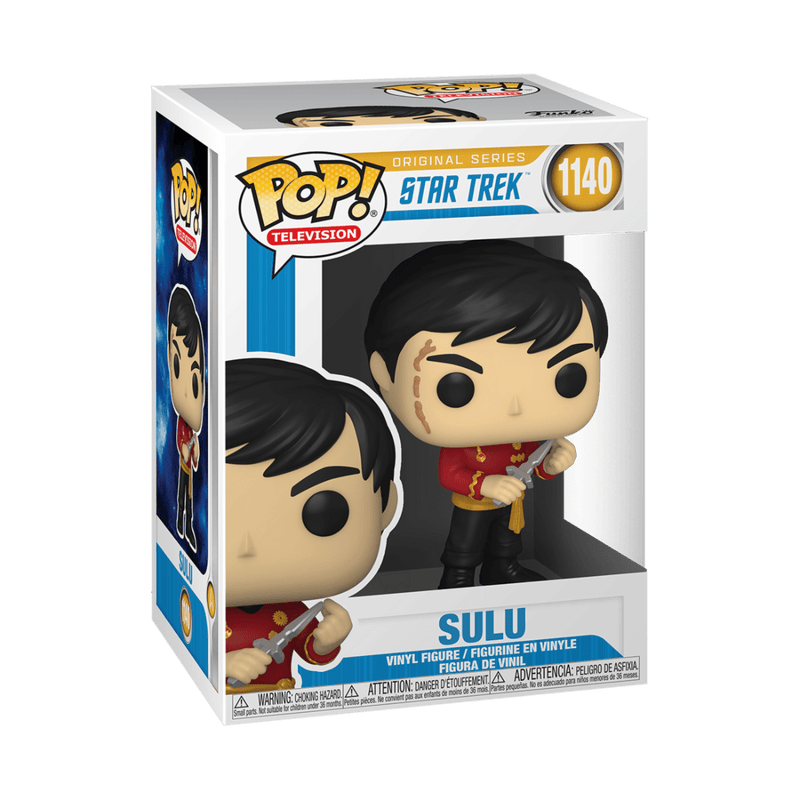 FUNKO POP TV: STAR TREK - SULU (MIRROR MIRROR OUTFIT) 889698558099