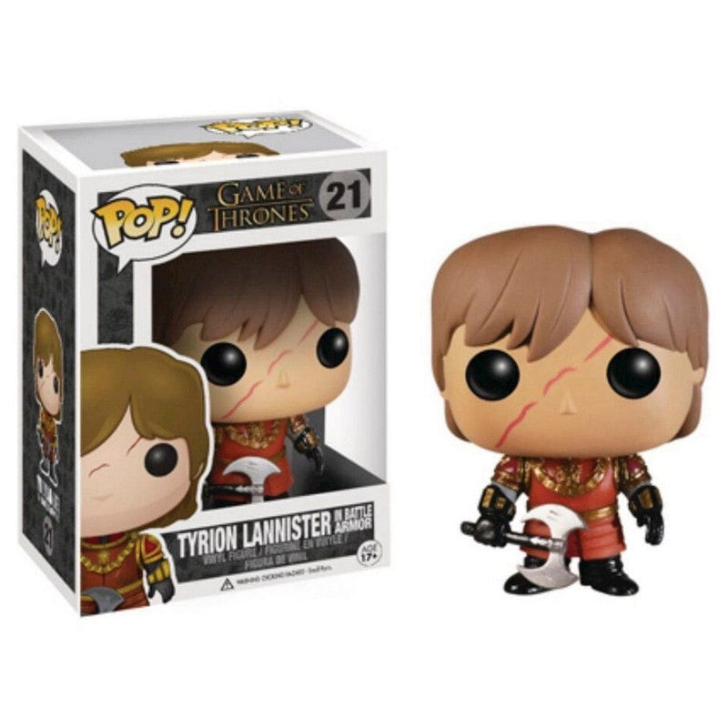 FUNKO POP TV: TYRION LANNISTER W/SCAR BATTLE ARMOUR 849803037796