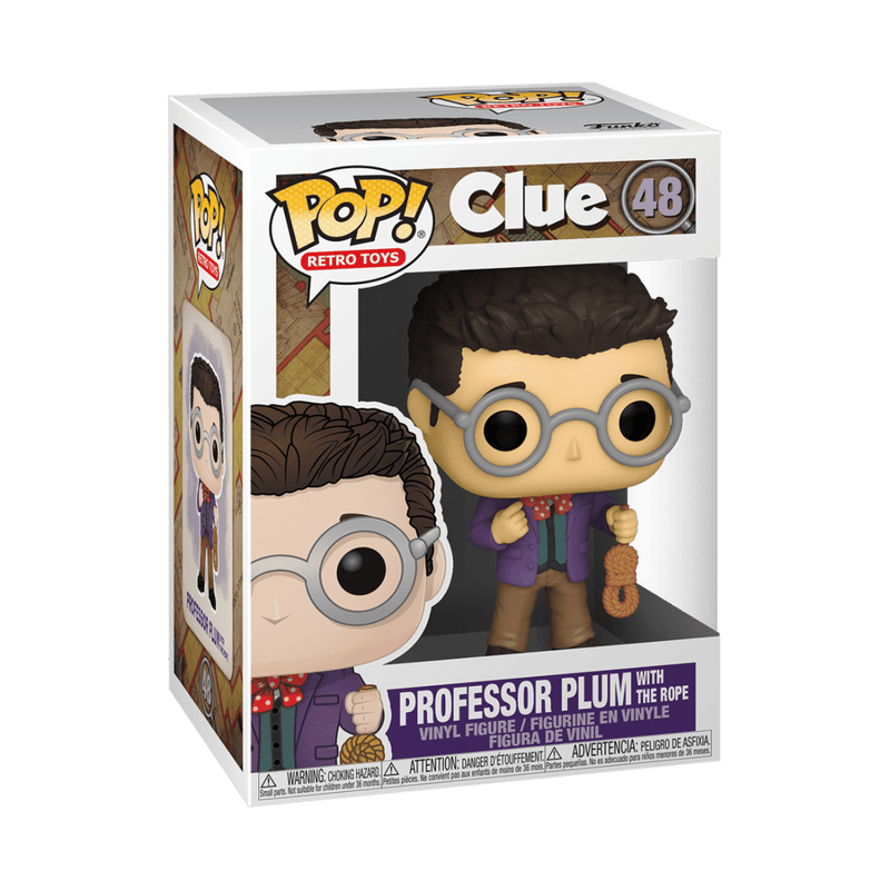 FUNKO POP VINYL: CLUE - PROFESSOR PLUM W/ROPE 889698514507