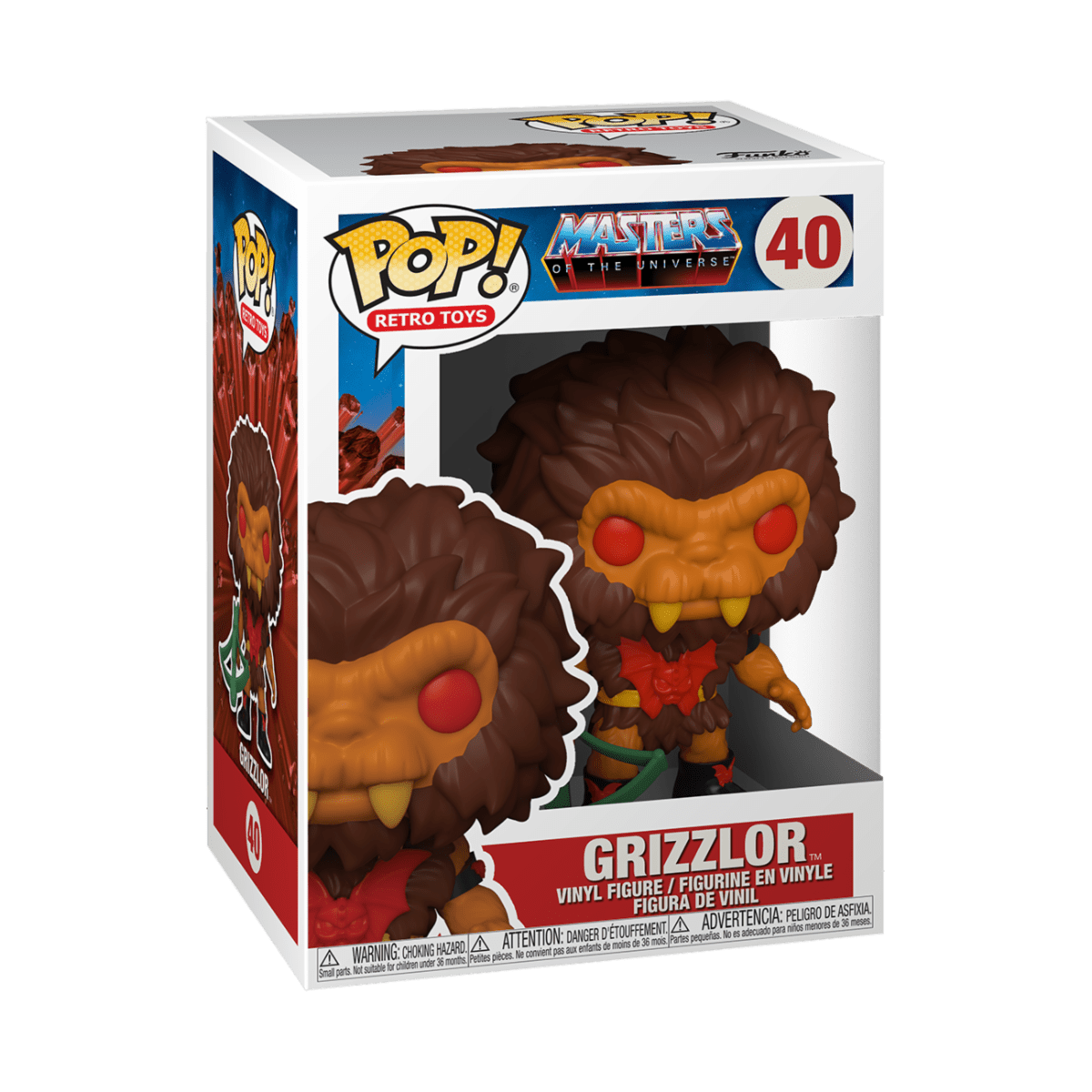 FUNKO POP VINYL: MOTU - GRIZZLOR 889698514415