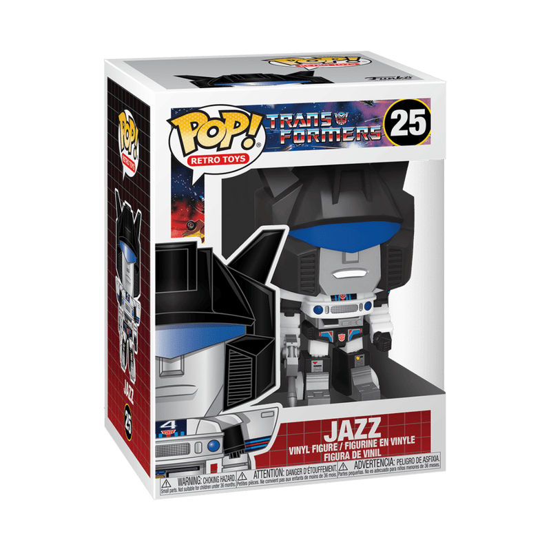 FUNKO POP VINYL: TRANSFORMERS - JAZZ 889698509688