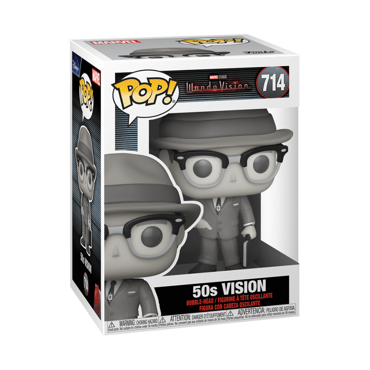 FUNKO POP: WANDAVISION -  VISION (50S) W/CHASE 889698520430