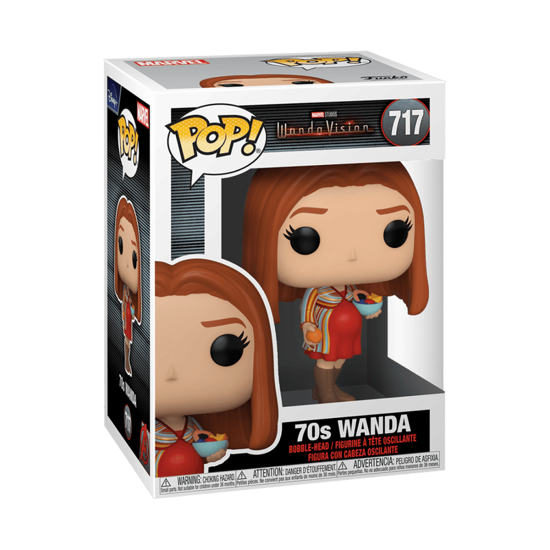 FUNKO POP: WANDAVISION - WANDA (70S) 889698520461