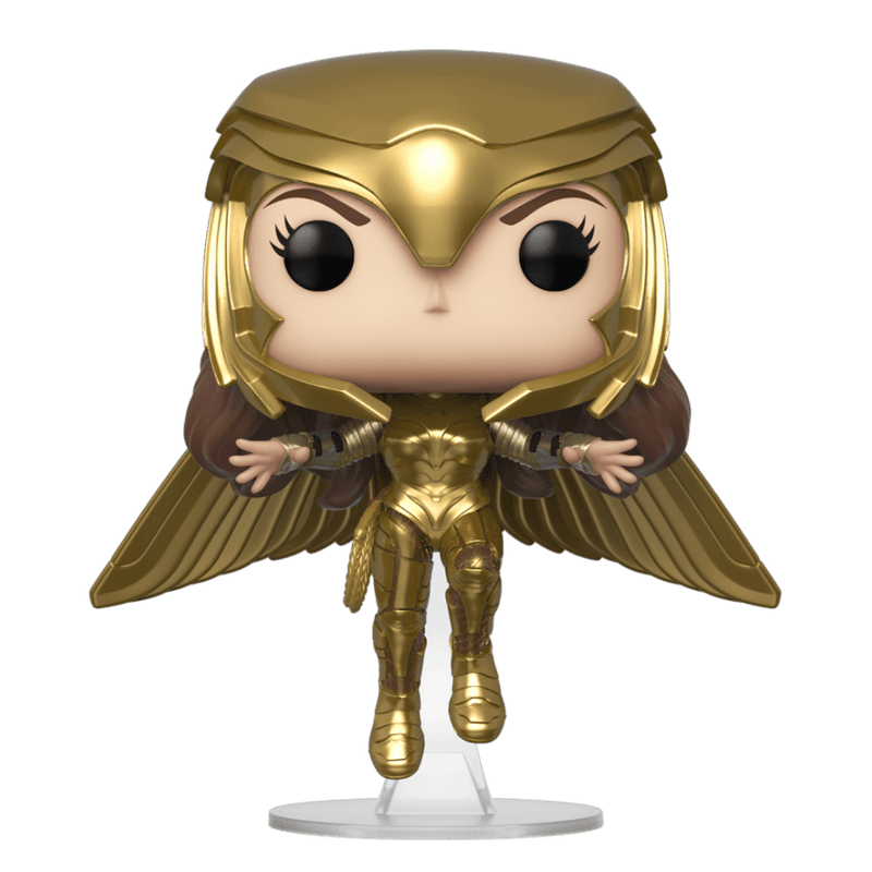 FUNKO POP: WONDER WOMAN 1984 - WONDER WOMAN (GOLD FLYING POSE) 889698466608