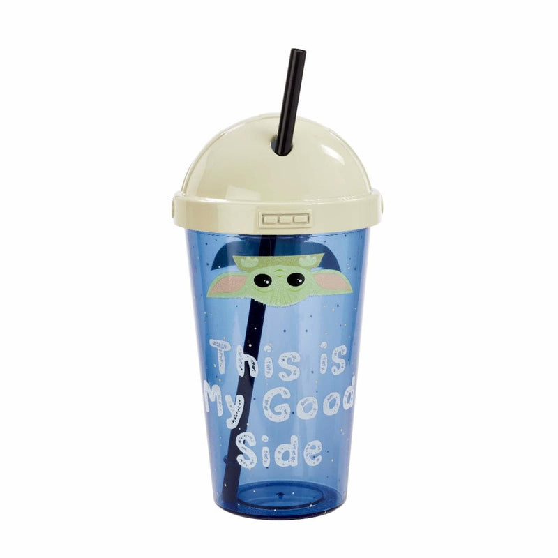 FUNKO STAR WARS: THE CHILD: CUP WITH STRAW: THIS IS MY GOOD SIDE 882041064841