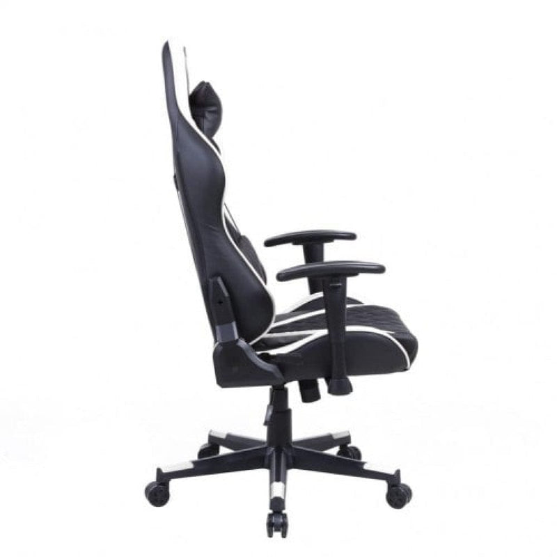 GAMING STOL- REDRAGON GAIA ČRNO BELE BARVE 6950376707420