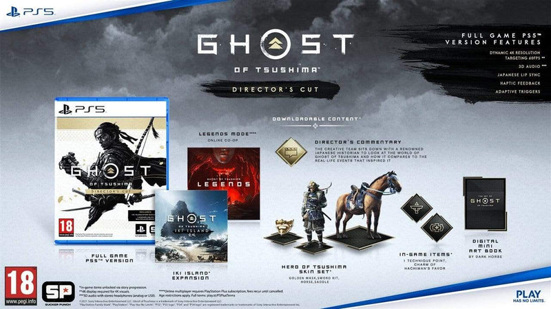 Ghost of Tsushima: Director’s Cut (PS4) 711719715993