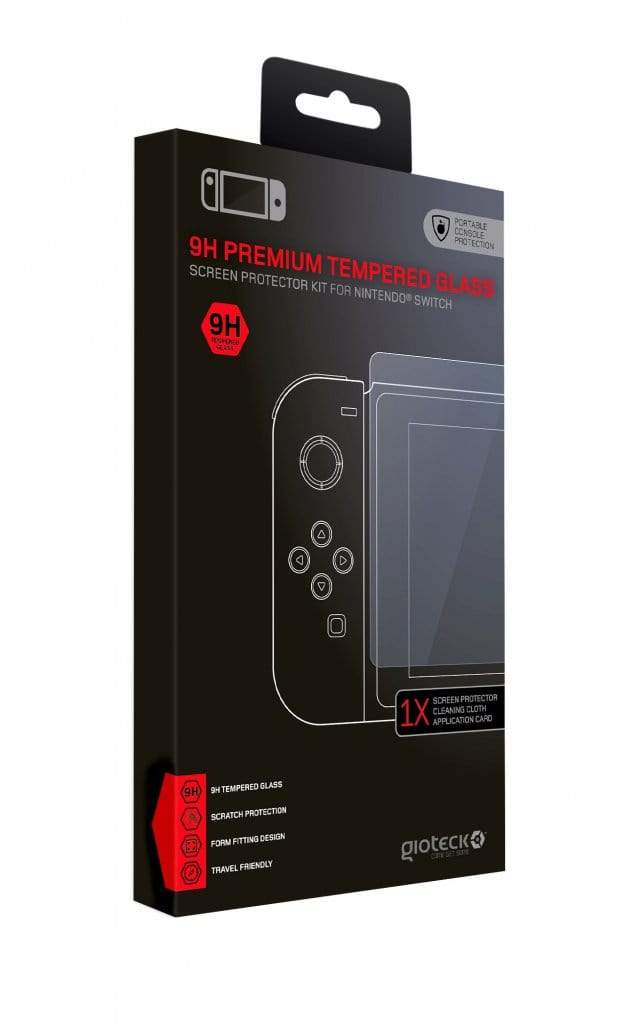 GIOTECK PREMIUM 9H zaščitno steklo za NINTENDO SWITCH 812313010634