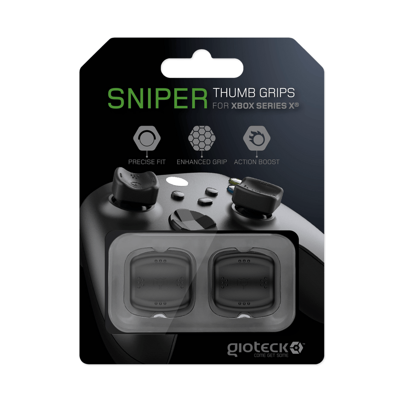GIOTECK THUMB GRIPS SNIPER za XBOX X/S - črne barve 812313016605