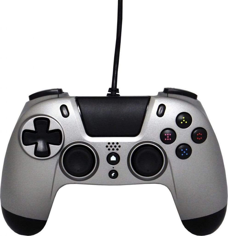 GIOTECK VX4 PREMIUM žični kontroler za PS4/PC – srebrne barve 812313015790