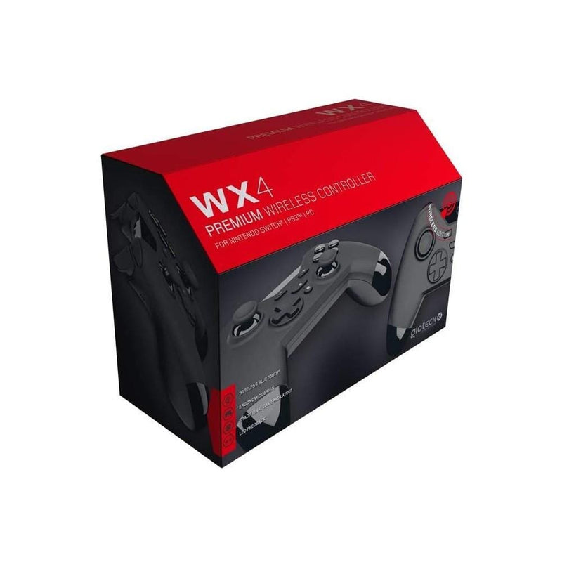 GIOTECK WX4 PREMIUM brezžični kontroler za NINTENDO SWITCH/PS3/PC – črne barve 812313010559