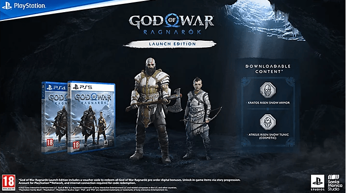 God of War: Ragnarök - Launch Edition (Playstation 4) 711719411093