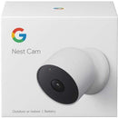 Google NEST CAM zunanja ali notranja nadzorna kamera na baterijo 193575008189