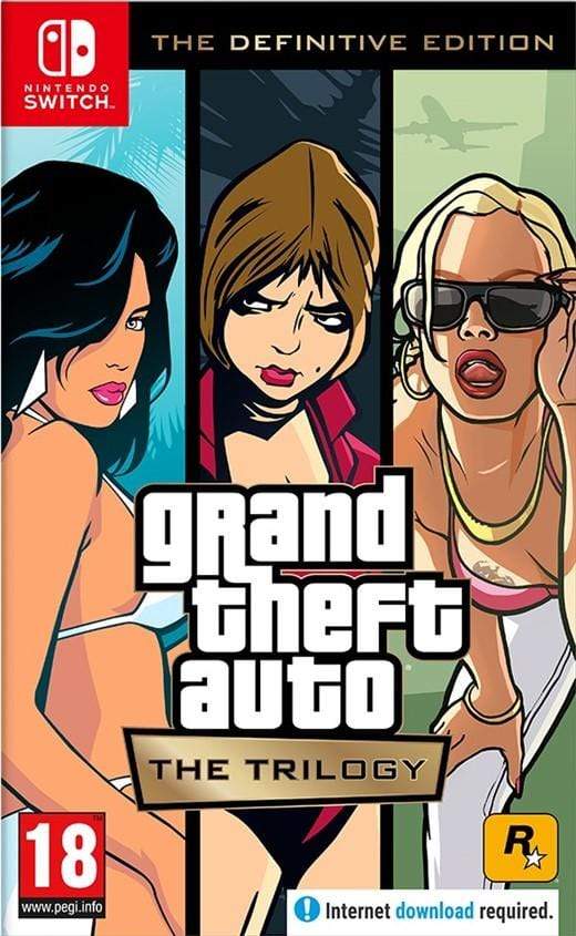 Grand Theft Auto: The Trilogy - The Definitive Edition (Nintendo Switch) 045496429027