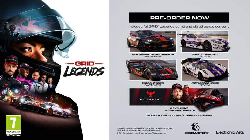 GRID Legends (Xbox One & Xbox Series X) 5030940124929