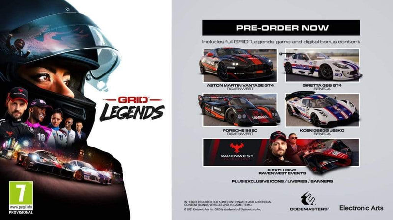 GRID Legends (Xbox One & Xbox Series X) 5030940124929