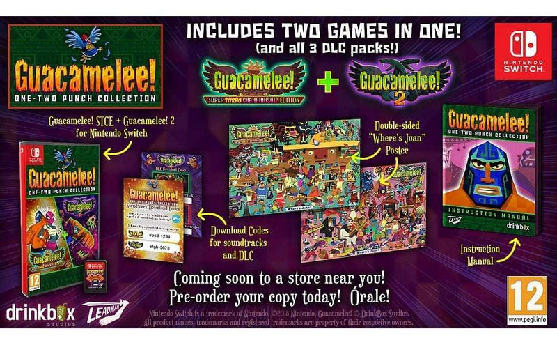 Guacamelee! One-Two Punch Collection (Switch) 5060146469388