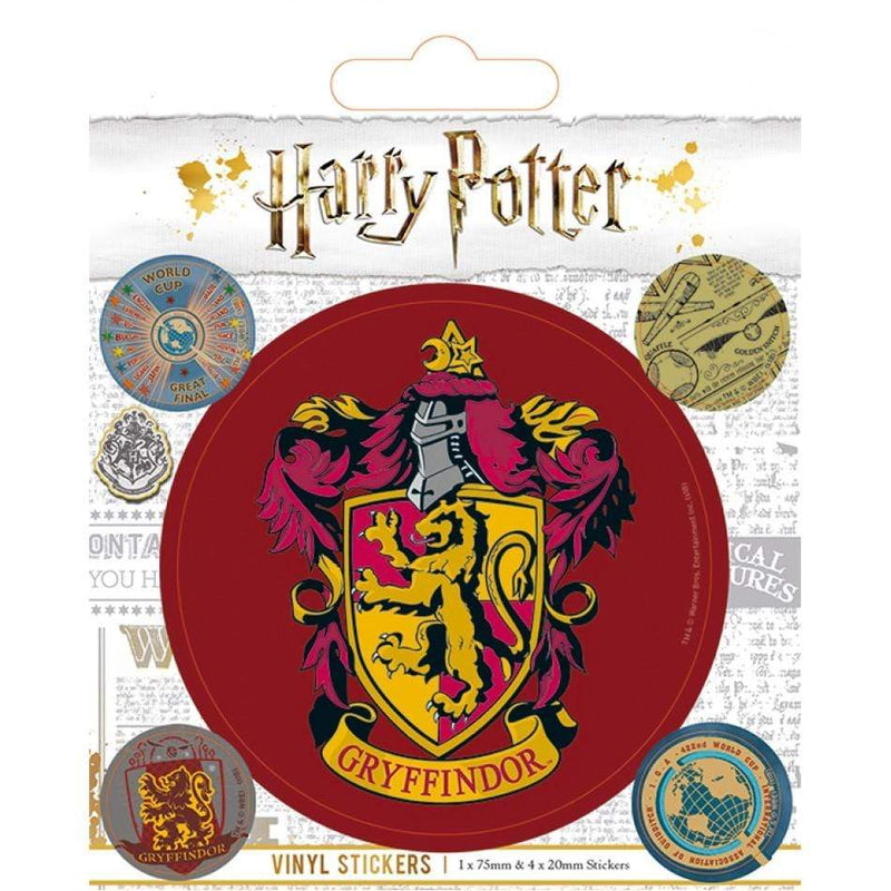 HARRY POTTER (GRYFFINDOR) VINYL NALEPKE PYRAMID 5050293473888