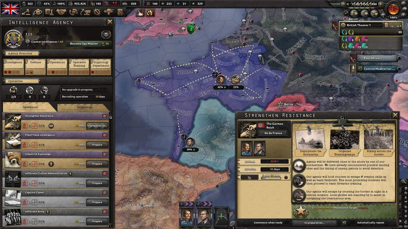 Hearts of Iron IV: La Résistance (NEW) (PC) 9c6cdb90-3428-411e-8057-6742afc8c510