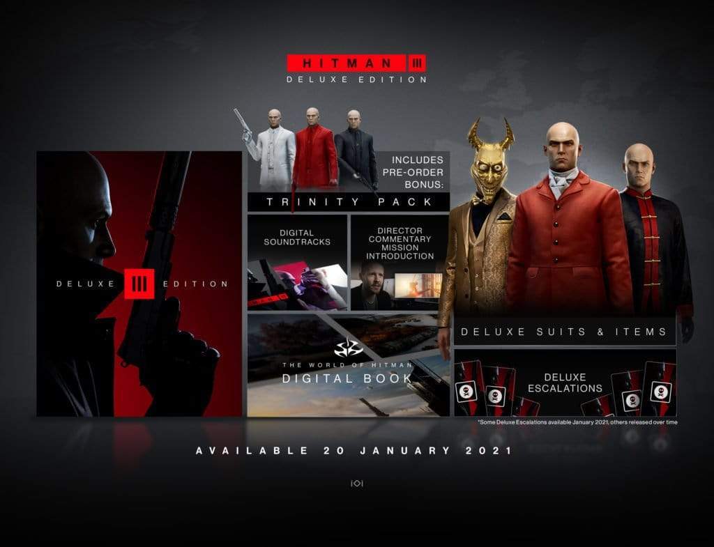 Hitman 3 - Deluxe Edition (PS4) 5021290089587