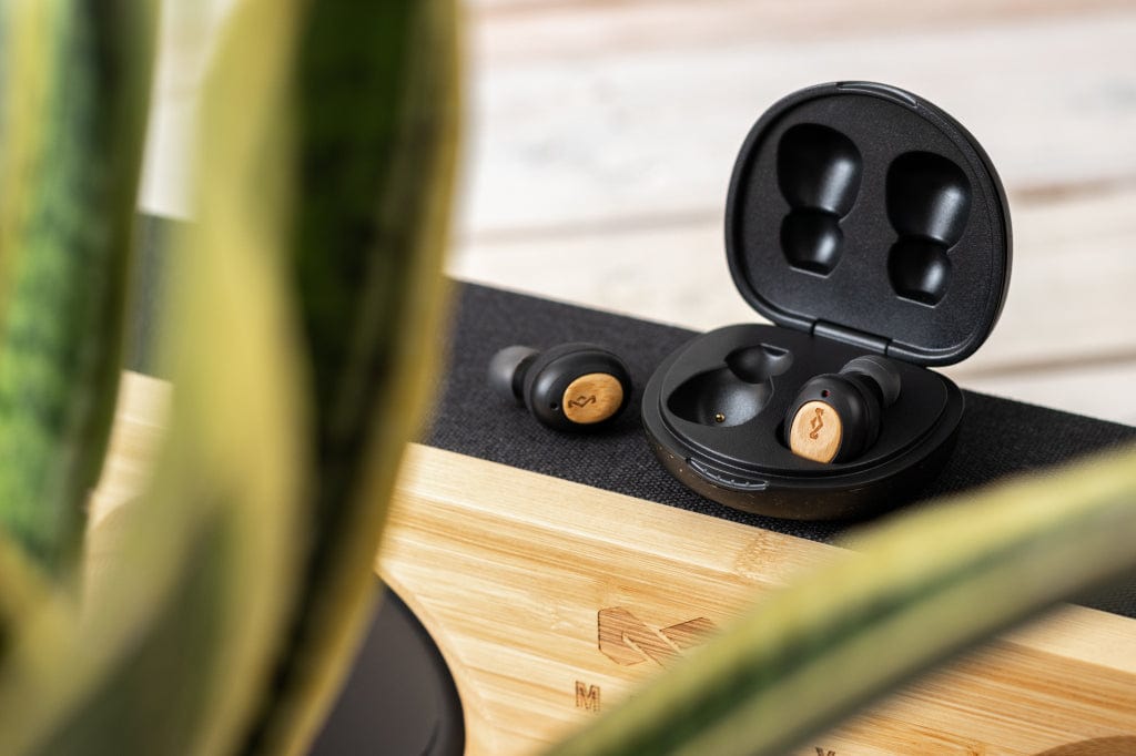 House of Marley Champion True Wireless brezžične slušalke črne barve 846885010303