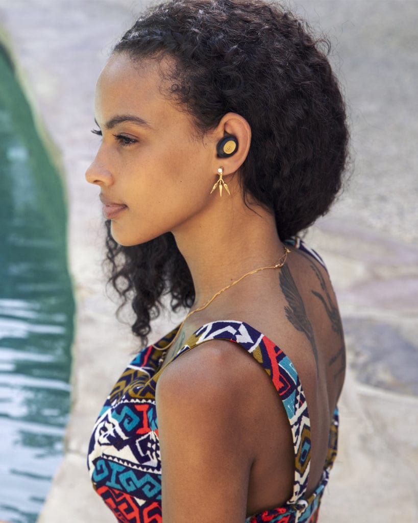 House of Marley Champion True Wireless brezžične slušalke črne barve 846885010303