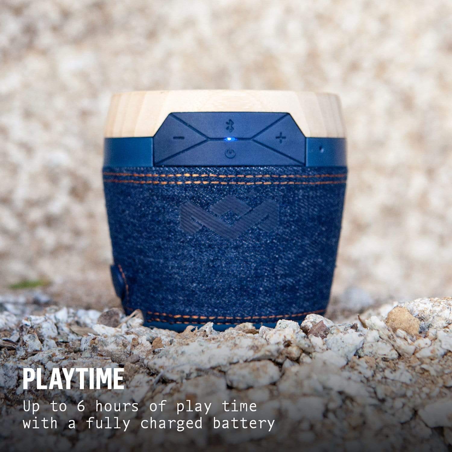 House of Marley Chant Mini Bluetooth zvočnik - denim 846885008522