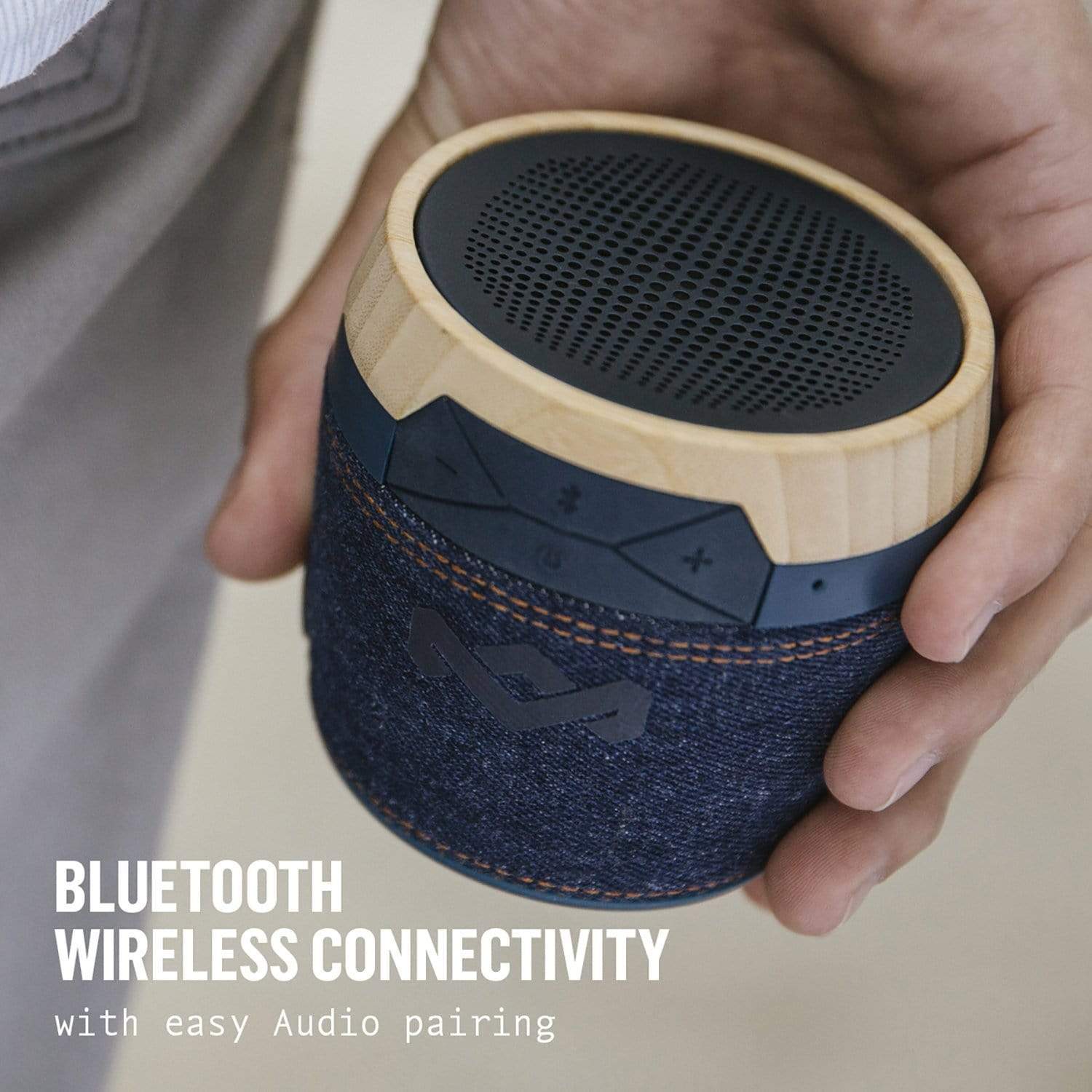 House of Marley Chant Mini Bluetooth zvočnik - denim 846885008522