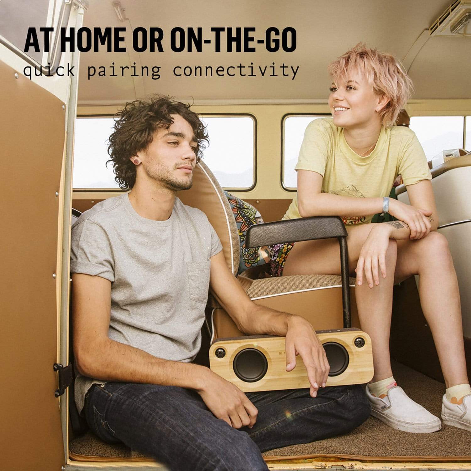 House of Marley Get Together Bluetooth zvočnik - black 846885008652